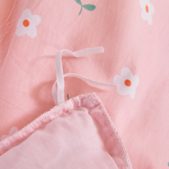 91家纺网 家纺一手货源 找家纺 十个点 2021新款弯边床裙四件套 玉香妃-粉