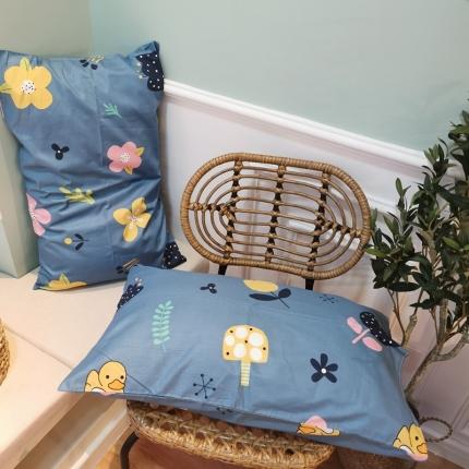 91家纺网 家纺一手货源 找家纺 舒居 2021新款全棉单层枕套 森林小镇