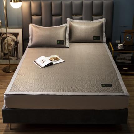 91家纺网 家纺一手货源 找家纺 （总）宅部落  2021冰藤养生席-简奢四叶草系列