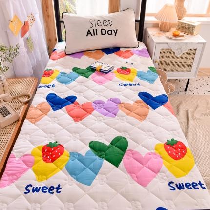 91家纺网 家纺一手货源 找家纺 （总）寐珂 2025新款全棉大豆纤维床垫学生款