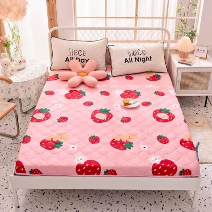 91家纺网 家纺一手货源 找家纺 （总）寐珂 2025新款全棉大豆纤维床垫厚款