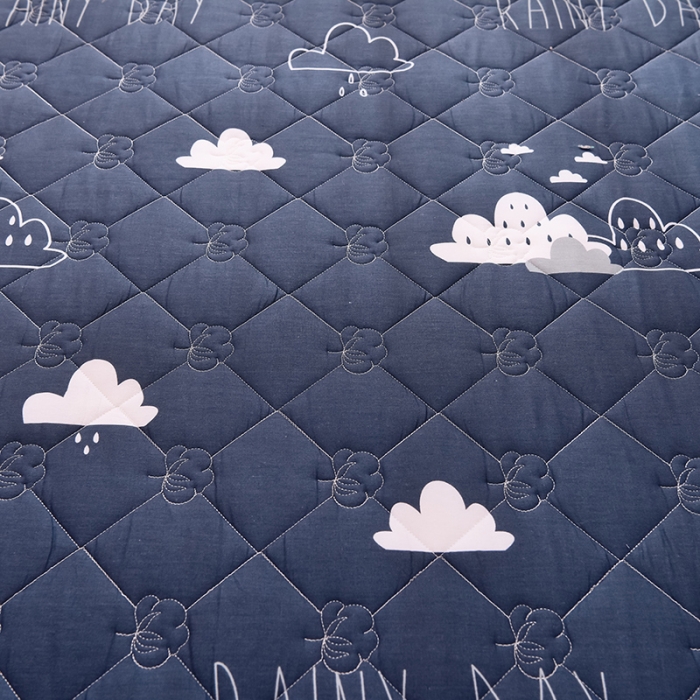 91家纺网 家纺一手货源 找家纺 （总）寐珂 2025新款全棉大豆纤维床垫厚款