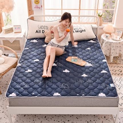 寐珂 2025新款全棉大豆纤维床垫薄款 漫步云端