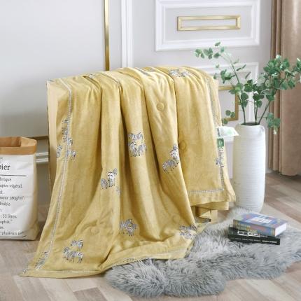 91家纺网 家纺一手货源 找家纺 娇逸 2021新款40天丝莫代尔镂空款夏凉被 斑马