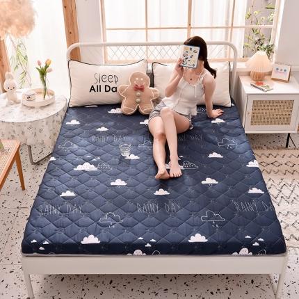 寐珂 2025新款全棉大豆纤维床垫厚款 漫步云端