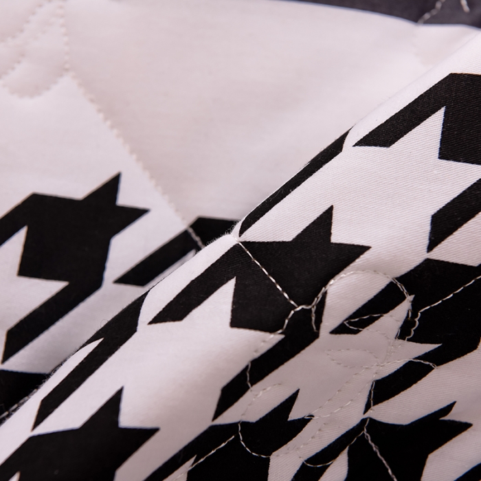 91家纺网 家纺一手货源 找家纺 寐珂 2025新款全棉大豆纤维床垫厚款 千鸟格调