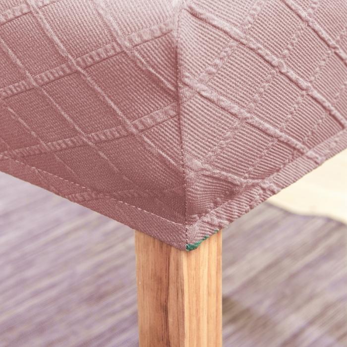 91家纺网 家纺一手货源 找家纺 菱形格弹力一体椅套 饭店连体椅子套  宴会加厚椅套子