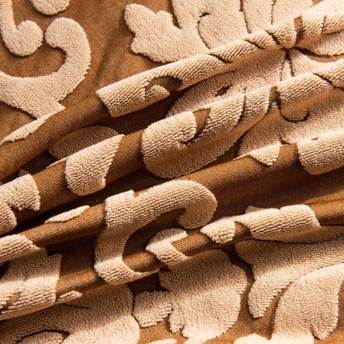 91家纺网 家纺一手货源 找家纺 欧式大提花一体椅套 饭店连体椅套子 弹力椅子套