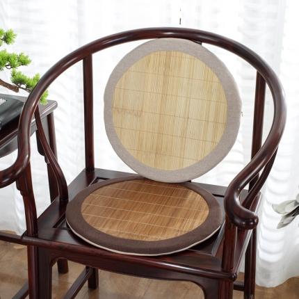 （总）大梧纺织 楠竹圈椅垫