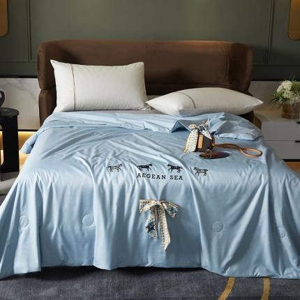 91家纺网 家纺一手货源 找家纺 （总）凡客 2021春夏新款水洗真丝丝巾夏被