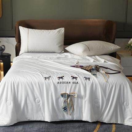 （总）凡客 2021春夏新款水洗真丝丝巾夏被