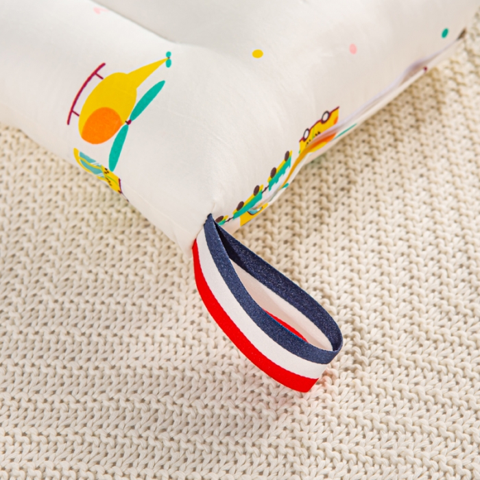 91家纺网 家纺一手货源 找家纺 萌番宝 2022新款全棉儿童水洗枕车车世界30*50cm