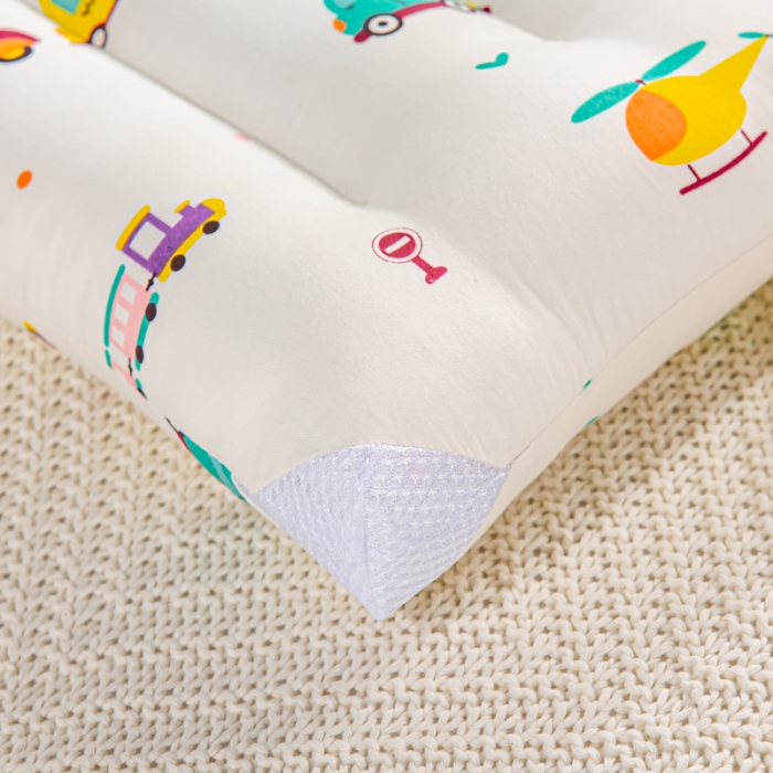 91家纺网 家纺一手货源 找家纺 萌番宝 2022新款全棉儿童水洗枕车车世界30*50cm