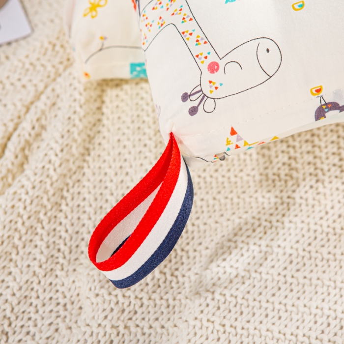 91家纺网 家纺一手货源 找家纺 萌番宝 2022新款全棉儿童水洗枕动物园30*50cm