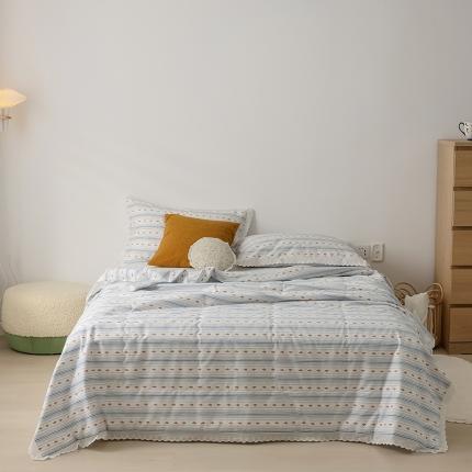 91家纺网 家纺一手货源 找家纺 （总）丽笙被芯 2021新款全棉印花花边夏被第 一批