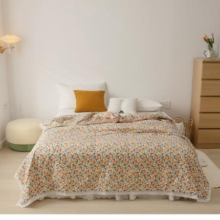 91家纺网 家纺一手货源 找家纺 （总）丽笙被芯 2021新款全棉印花花边夏被第三批