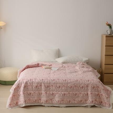 91家纺网 家纺一手货源 找家纺 （总）丽笙被芯 2021新款全棉印花花边夏被第三批