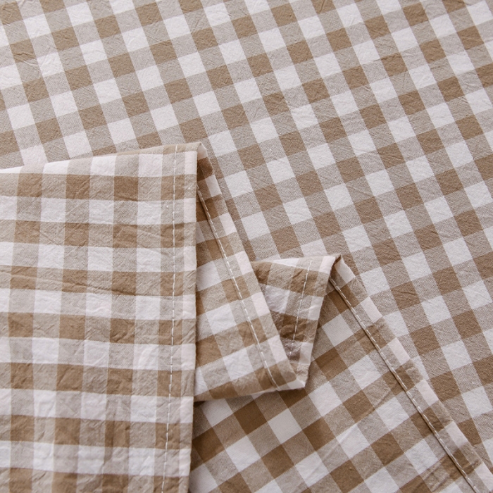 91家纺网 家纺一手货源 找家纺 恋人优选 2023新款纯棉水洗单床单 米小格