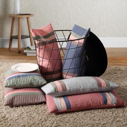 （总）钰欣枕业2021新款荞麦枕纯棉水洗棉绗缝枕枕头枕芯