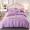 91家纺网 家纺一手货源 找家纺 晶缦家纺 美梦雏菊全棉13372毛巾绣四件套 美梦雏菊-浅紫