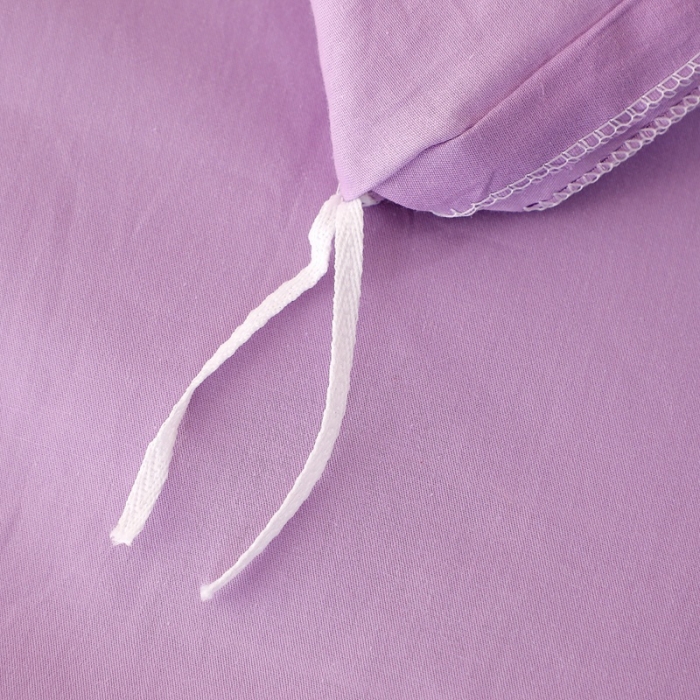 91家纺网 家纺一手货源 找家纺 晶缦家纺 美梦雏菊全棉13372毛巾绣四件套 美梦雏菊-浅紫