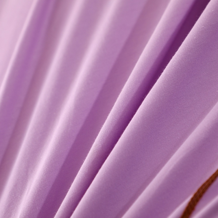 91家纺网 家纺一手货源 找家纺 晶缦家纺 美梦雏菊全棉13372毛巾绣四件套 美梦雏菊-浅紫