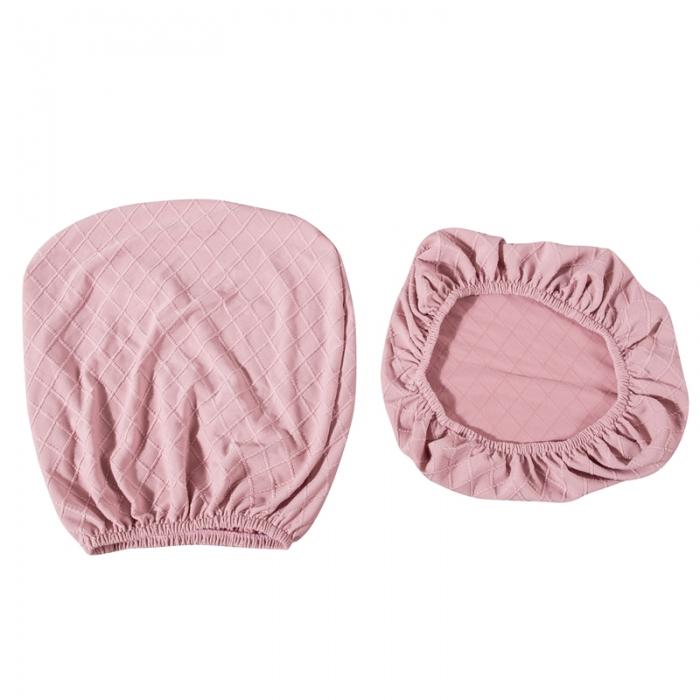 91家纺网 家纺一手货源 找家纺 外贸尺寸-菱形格分体椅套 办公室弹力椅套子 椅子套