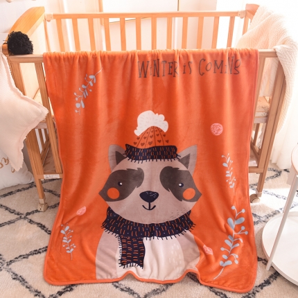91家纺网 家纺一手货源 找家纺 （总）新品单层儿童四季毯卡通婴儿小抱毯幼儿园法莱绒毛毯盖毯子