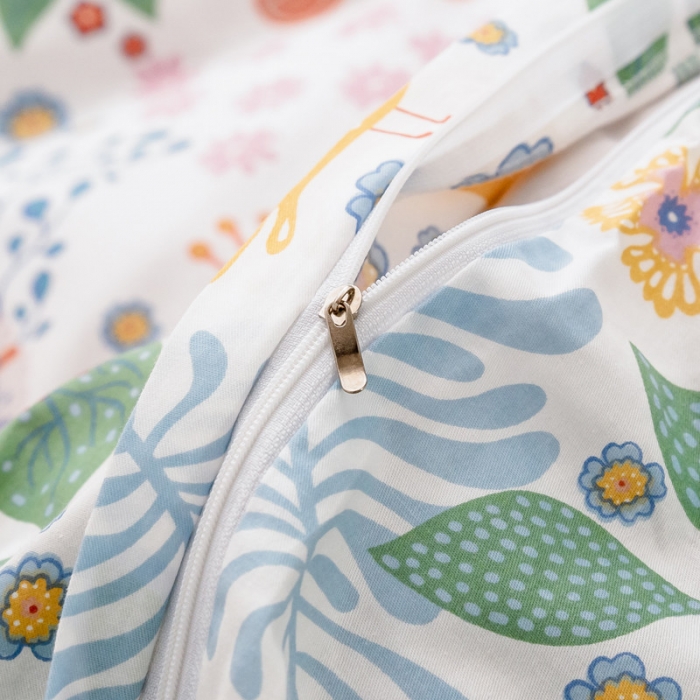 91家纺网 家纺一手货源 找家纺 （总）沐棉家居 2019新款13370全棉小碎花四件套棚拍