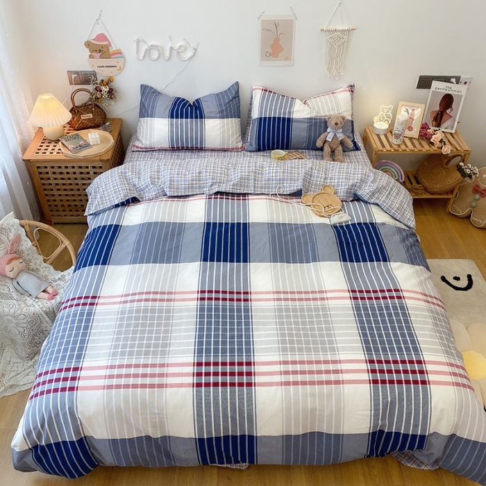 91家纺网 家纺一手货源 找家纺 2022年新款卡通系列全棉印花四件套实拍图直播爆款 格调