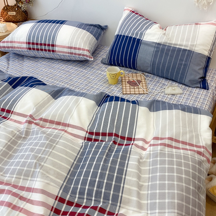 91家纺网 家纺一手货源 找家纺 2022年新款卡通系列全棉印花四件套实拍图直播爆款 格调