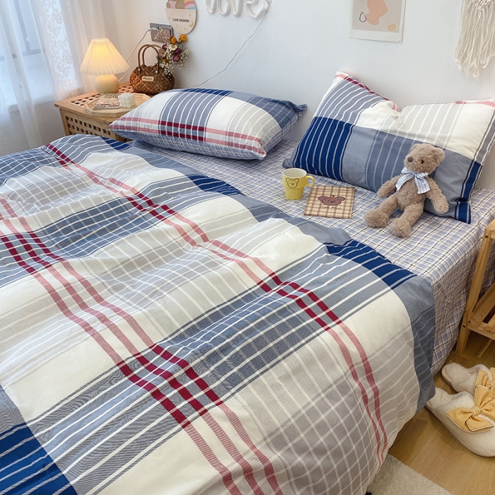 91家纺网 家纺一手货源 找家纺 2022年新款卡通系列全棉印花四件套实拍图直播爆款 格调