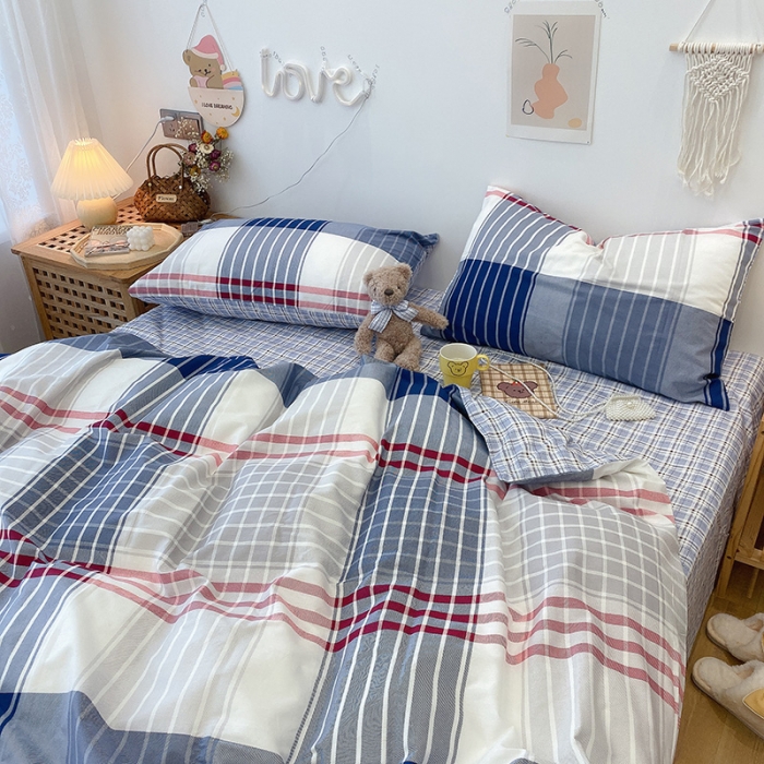 91家纺网 家纺一手货源 找家纺 2022年新款卡通系列全棉印花四件套实拍图直播爆款 格调