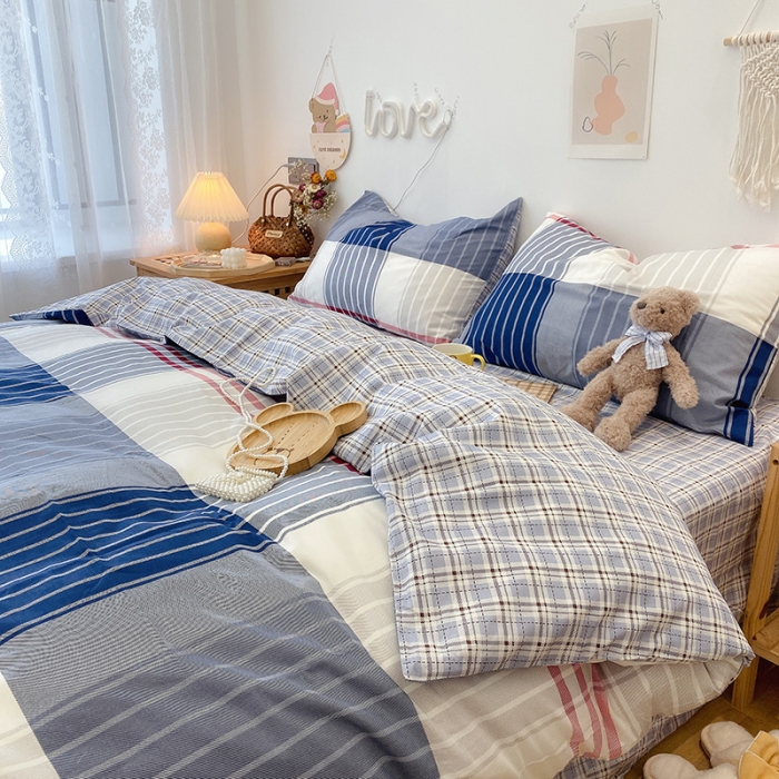 91家纺网 家纺一手货源 找家纺 2022年新款卡通系列全棉印花四件套实拍图直播爆款 格调