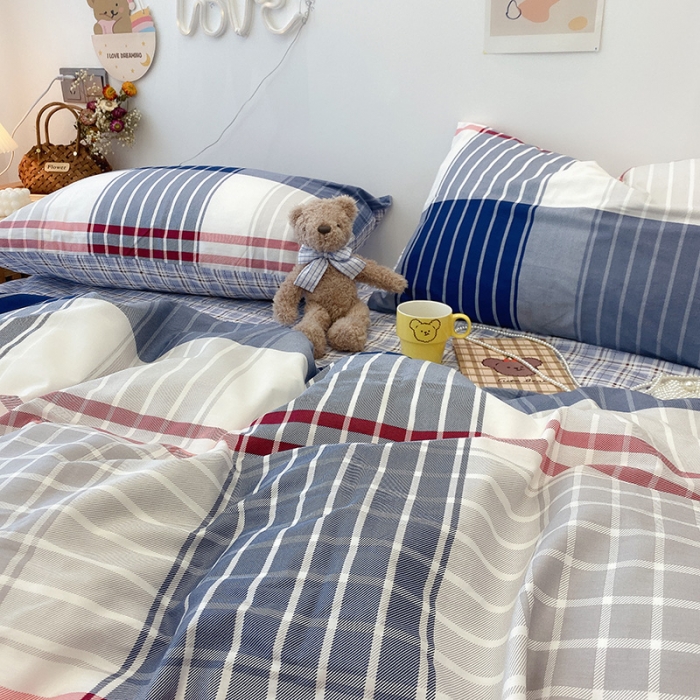 91家纺网 家纺一手货源 找家纺 2022年新款卡通系列全棉印花四件套实拍图直播爆款 格调