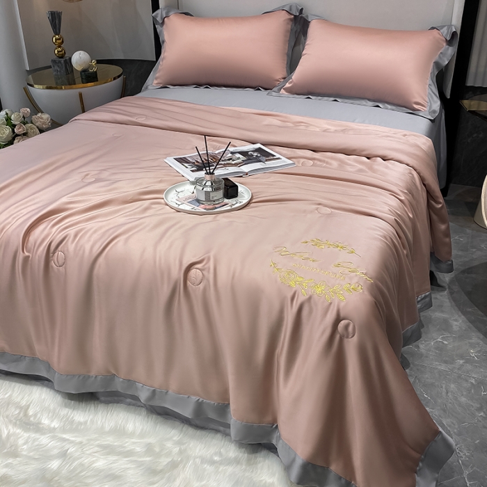 91家纺网 家纺一手货源 找家纺 （总）吾秀 2022 LF级60S兰精天丝夏被 夏凉被空调被