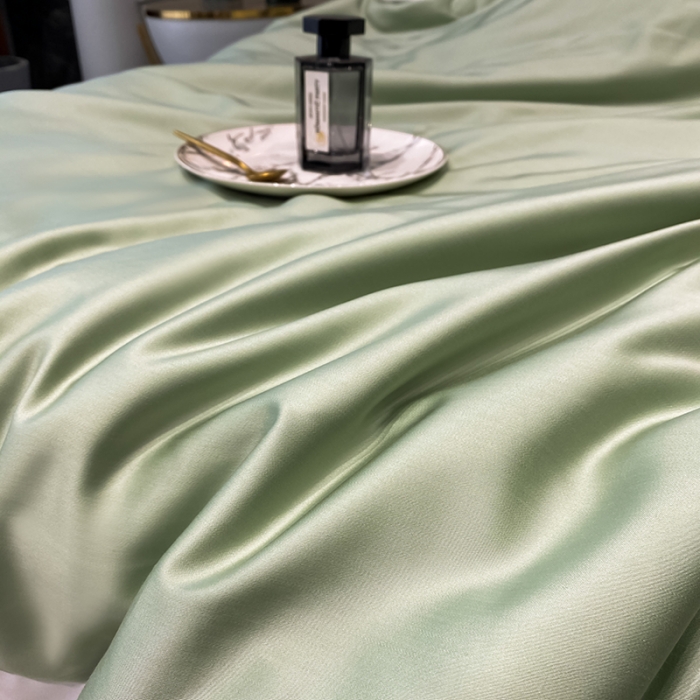 91家纺网 家纺一手货源 找家纺 吾秀 2022 轻奢风LF级60S兰精天丝夏被  天丝绿