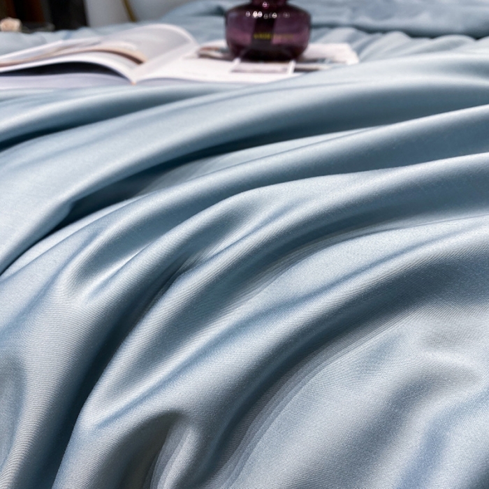 91家纺网 家纺一手货源 找家纺 吾秀 2022 轻奢风LF级60S兰精天丝夏被 天丝石兰