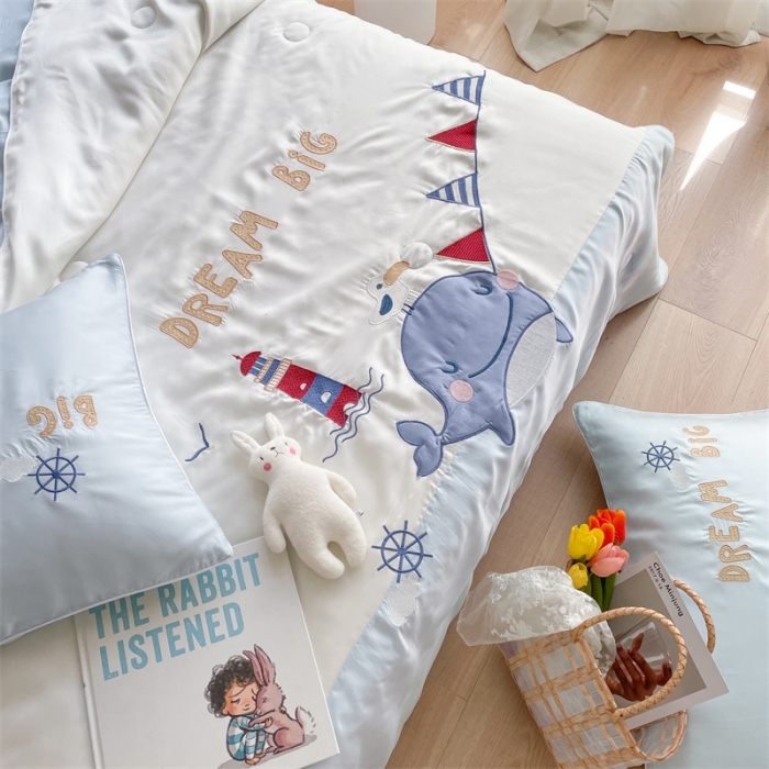 91家纺网 家纺一手货源 找家纺 （总）星野家居 2021新款80s天丝夏被系列