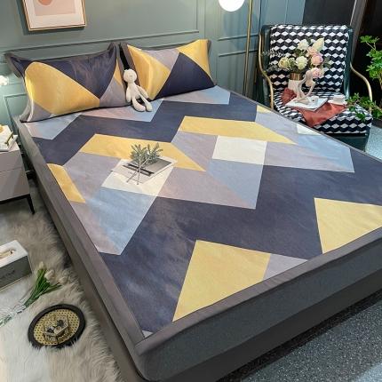 91家纺网 家纺一手货源 找家纺 （总）简宜家居 2021新款复合凉席冰丝三件套