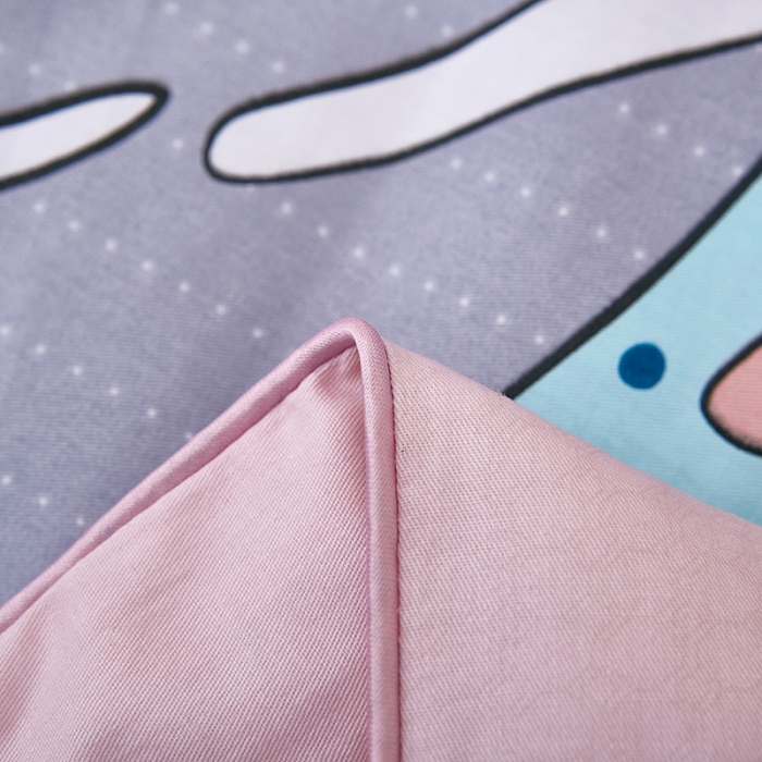 91家纺网 家纺一手货源 找家纺 雲归梦 2021新款全棉大版夏被四件套 安妮日记