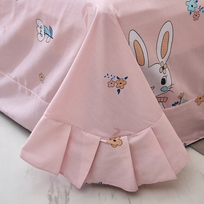 91家纺网 家纺一手货源 找家纺 雲归梦 2021新款全棉大版夏被四件套 安妮日记