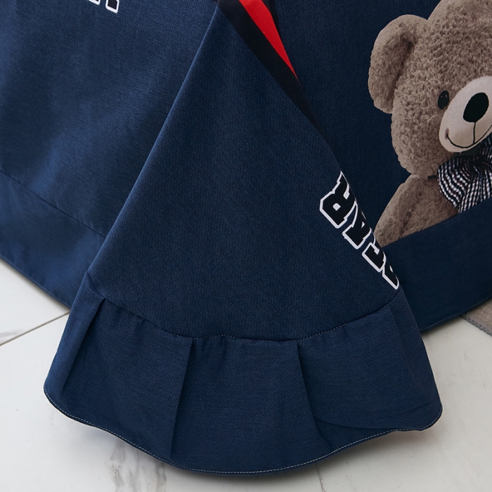 91家纺网 家纺一手货源 找家纺 雲归梦 2021新款全棉大版夏被四件套 幸运熊