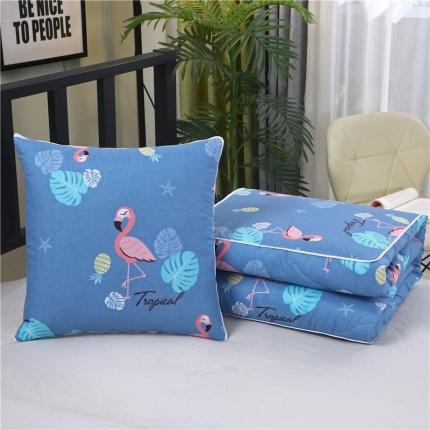 91家纺网 家纺一手货源 找家纺 金纳抱枕被 2021新款精梳棉抱枕被靠垫盖被子 无质量问题 只换不退 恋叶鸟