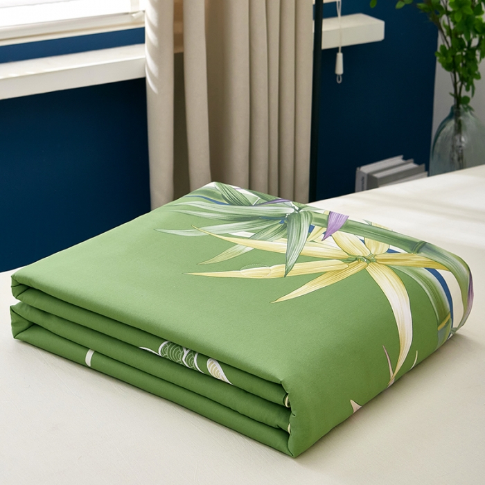 91家纺网 家纺一手货源 找家纺 雲归梦 2021新款全棉大版夏被四件套 枕上书