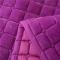 91家纺网 家纺一手货源 找家纺 东宇床垫 2022新款法莱绒纯色床垫 紫色