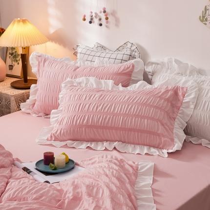 91家纺网 家纺一手货源 找家纺 （总）逸尚阁 2021新款泡泡纱单枕套