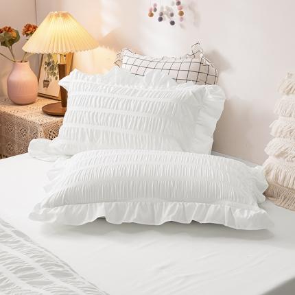 91家纺网 家纺一手货源 找家纺 （总）逸尚阁 2021新款泡泡纱单枕套