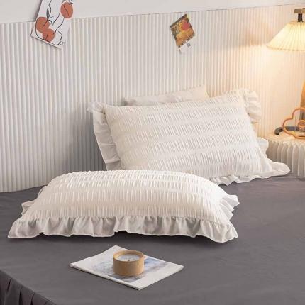 91家纺网 家纺一手货源 找家纺 （总）逸尚阁 2021新款泡泡纱单枕套