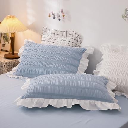 91家纺网 家纺一手货源 找家纺 （总）逸尚阁 2021新款泡泡纱单枕套